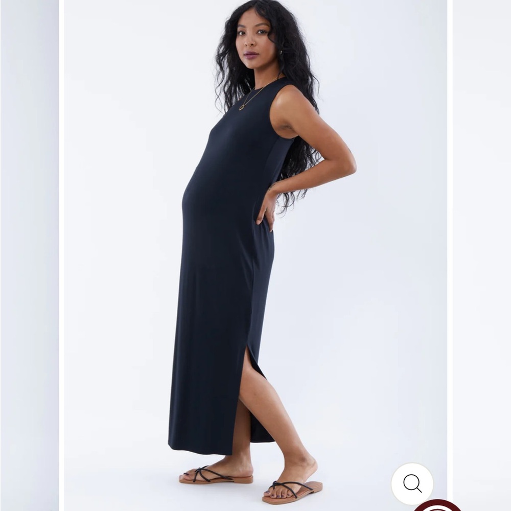 Ingrid & Isabelle Column Maxi Dress